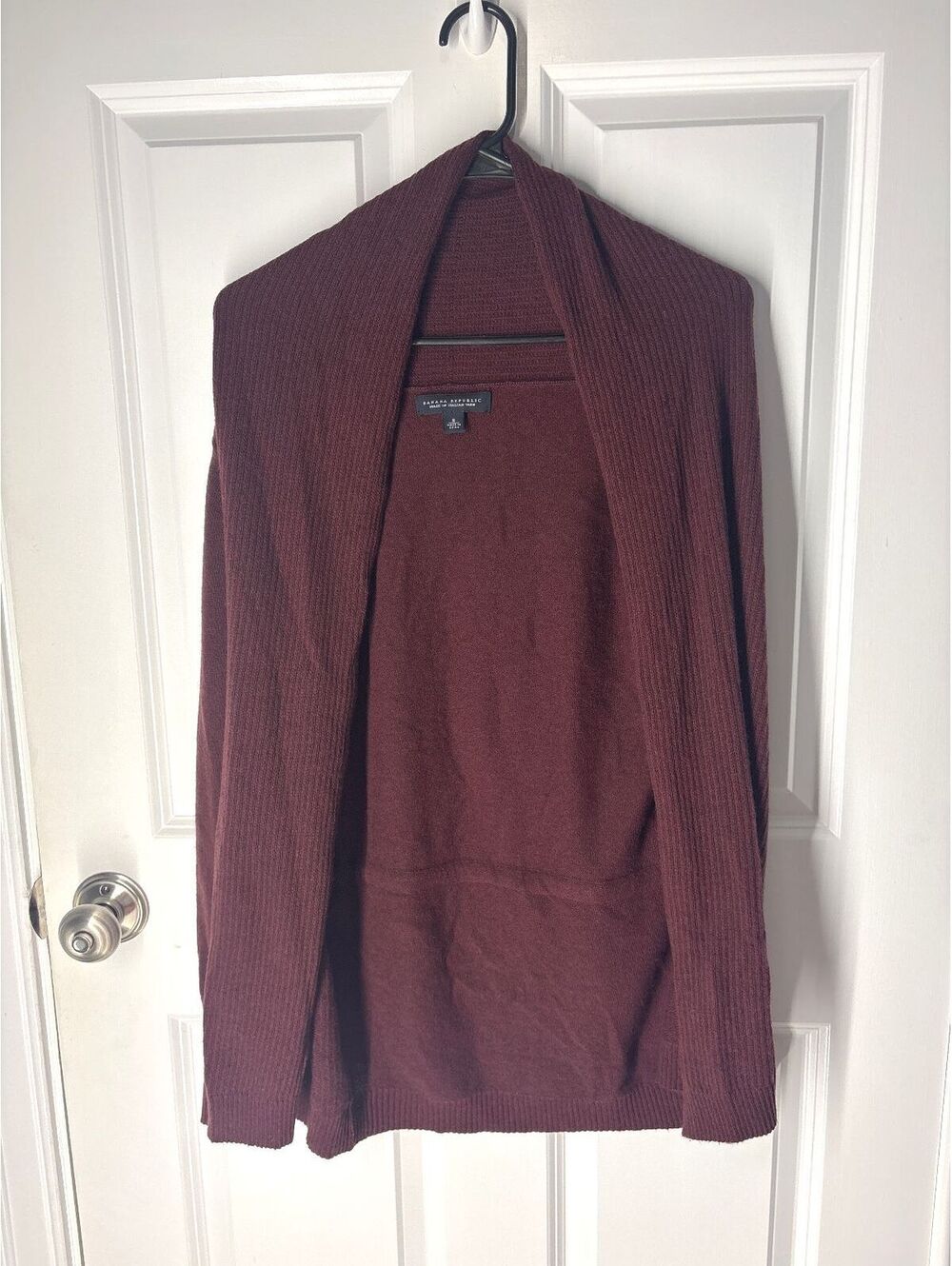 Indie Boho Loungewear Dark Academia Cozy Banana Republic Size Small Cardigan